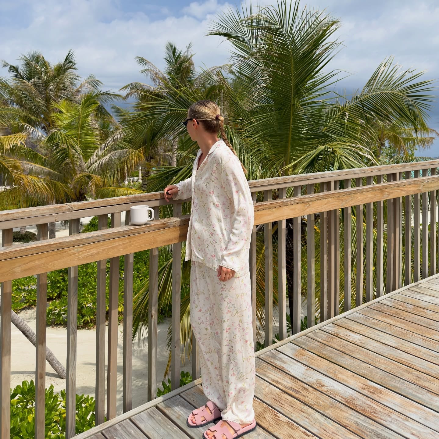 Nocturne Bloom Pajama Set