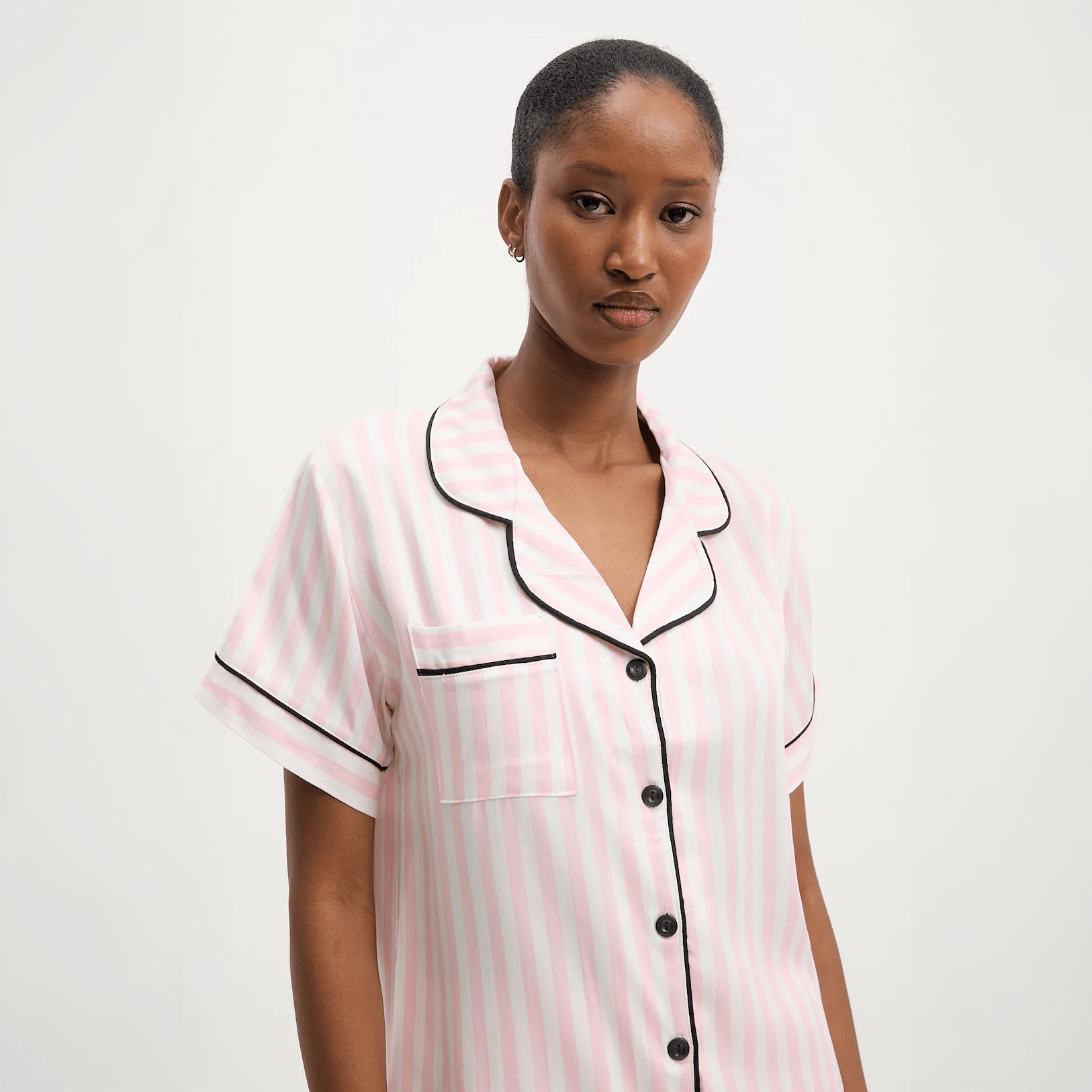 Blush Stripe Pajama Set - Momang Studio