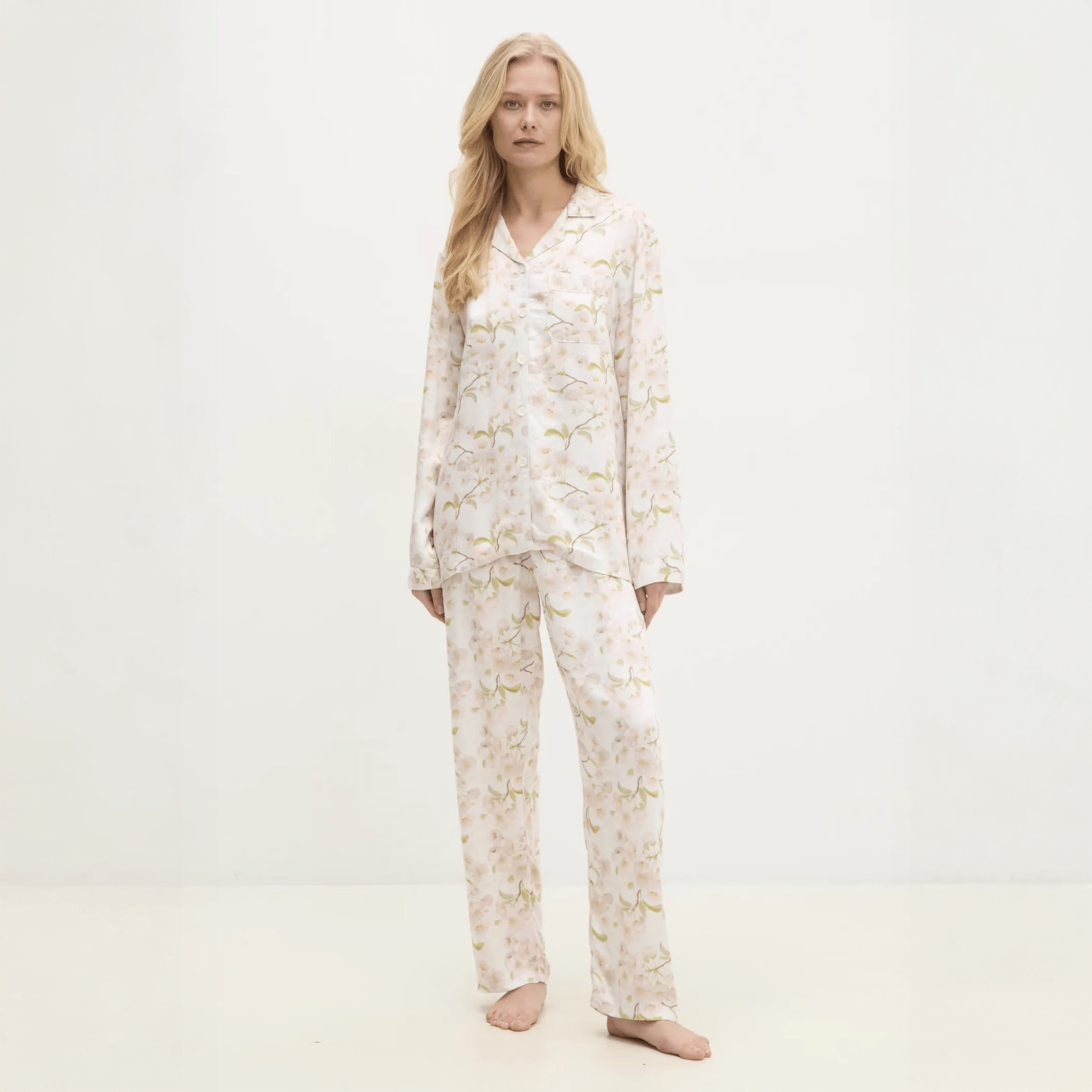 Magnolia Hush Pajama Set - Momang Studio
