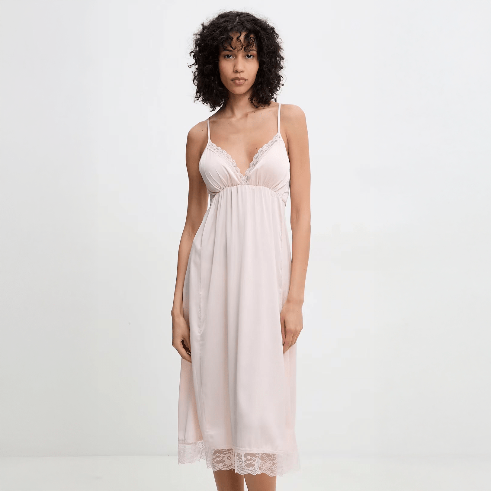 Moonlit Blush Nightgown Set - Momang Studio