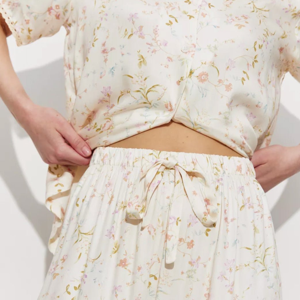 Nocturne Bloom Pajama Set - Momang Studio