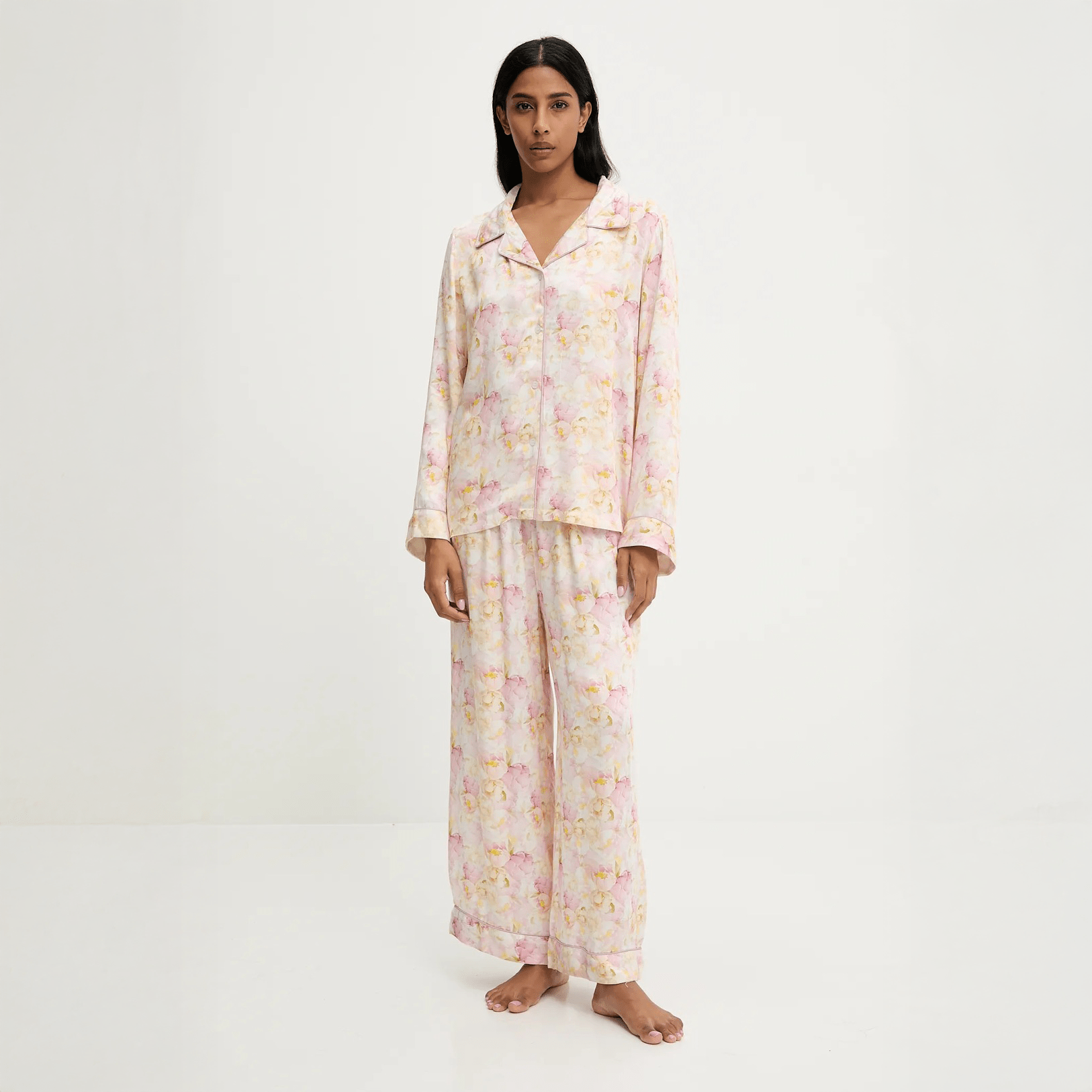 Peony Haze Pajama Set - Momang Studio