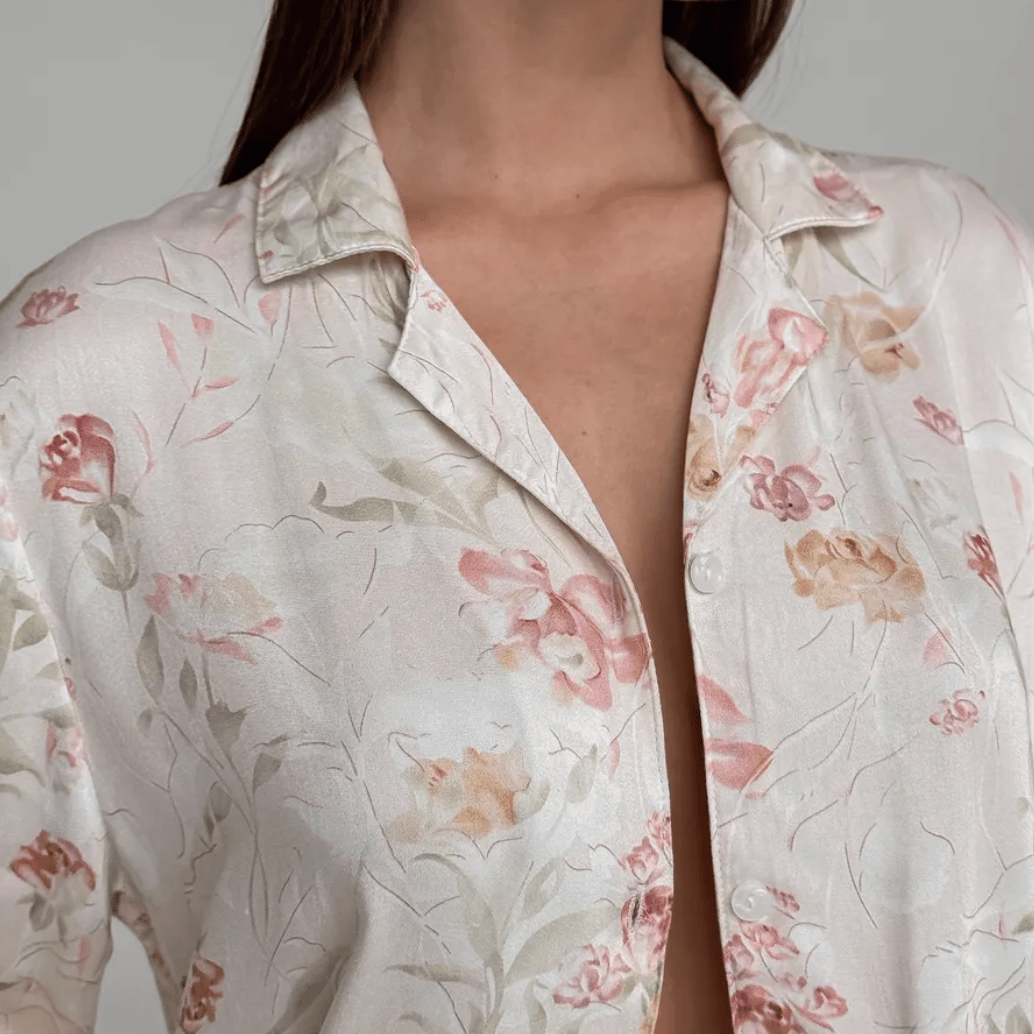 Petal Whisper Pajama Set - Momang Studio