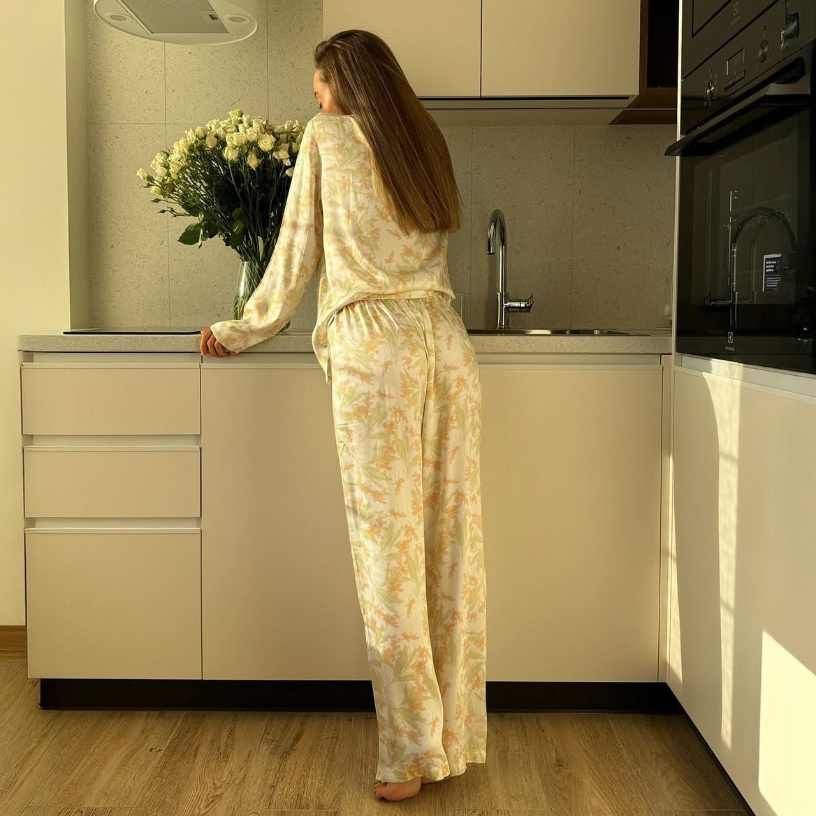 Sunlit Bloom Pajama Set - Momang Studio